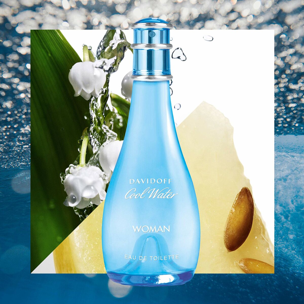 Women's Perfume Davidoff Cool Water Woman EDT 50 ml (1 Unit)