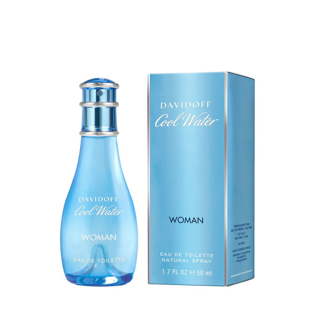 Women's Perfume Davidoff Cool Water Woman EDT 50 ml (1 Unit)